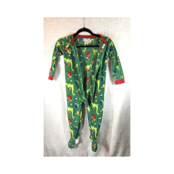 PAJAMAS, 4T, FREESTYLE, Christmas, dinosaur - Picture 2 of 3
